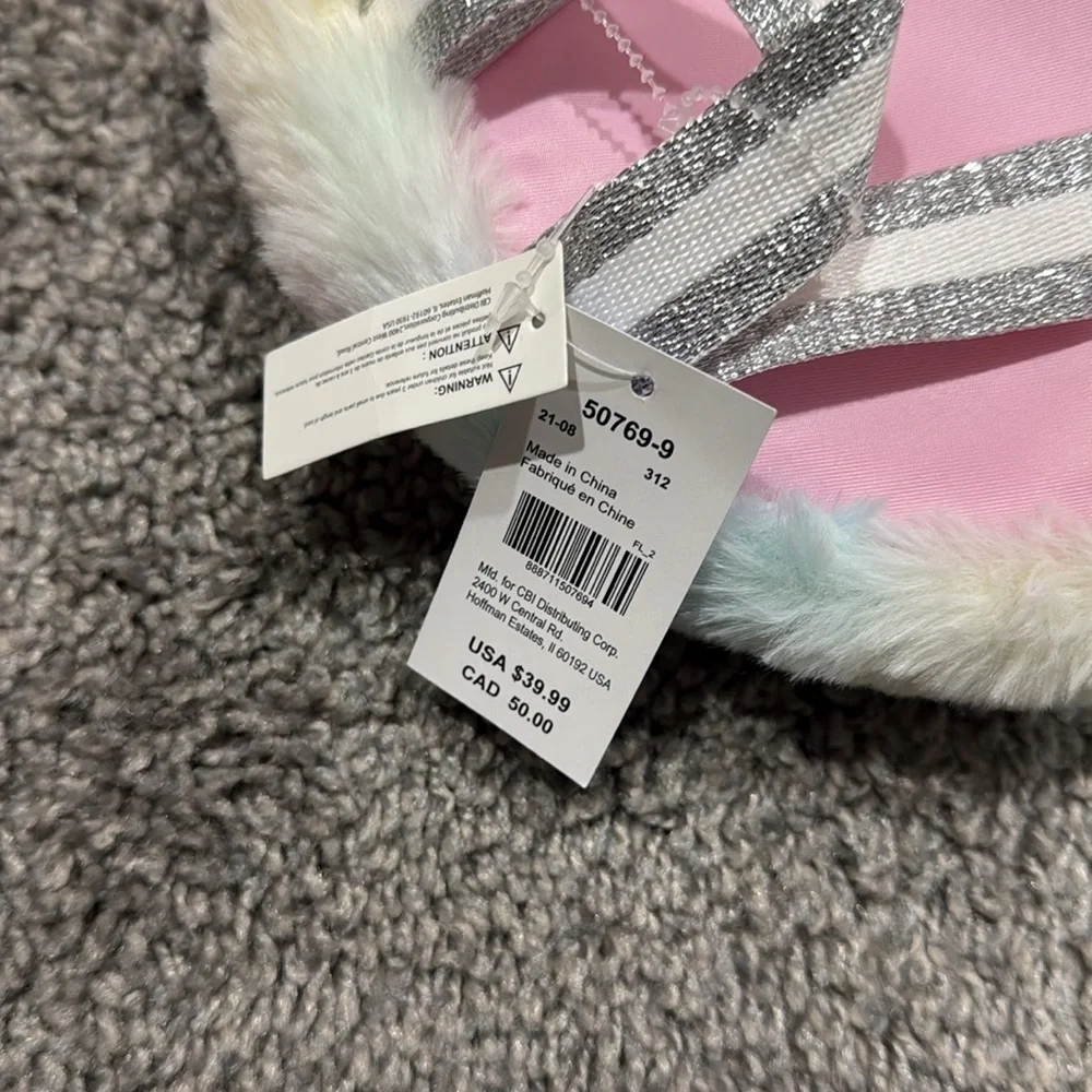 Claire's Pastel Unicorn Backpack